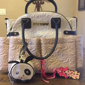 Gorgeous Betsy Johnson Diaper Bag